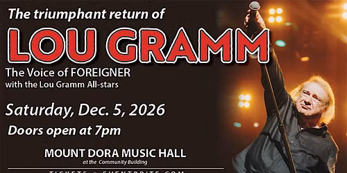 Lou Gramm and the Lou Gramm All Stars