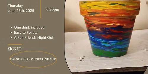 Paint a Pot & Sip