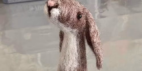 Needle felt - Hare