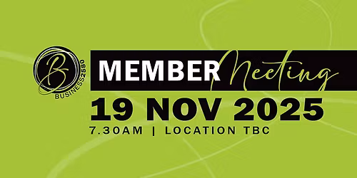 Business2580 November Members Meeting