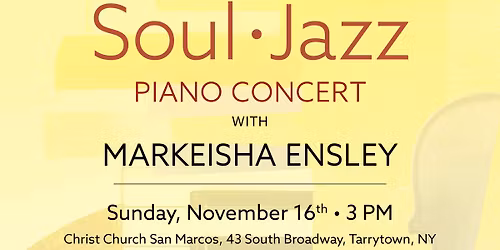 Piano Concert with Markeisha Ensley