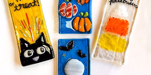 Adult Fused Glass Fall Suncatchers