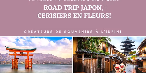 Road Trip Japon, cerisiers en fleurs!