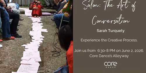 Salon: The Art of Conversation with Sarah Turquety