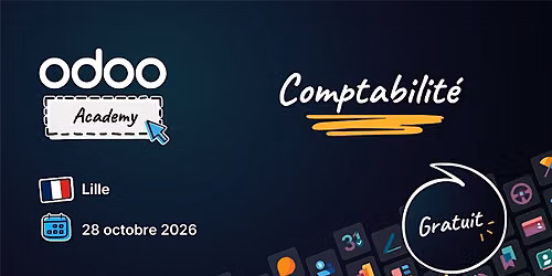 Odoo Academy Comptabilit\u00e9 - Lille