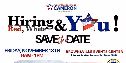 15th Annual Hiring Red, White and You! Job Fair- Job Seeker