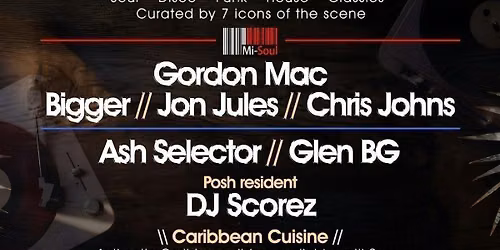 Mi-Soul Legends meets It's Local Soul Night Out