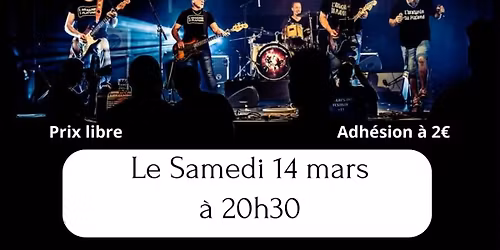 L\u2019araign\u00e9e du Plafond en concert au Caf\u00e9 de la Place \u00e0 Marcelcave