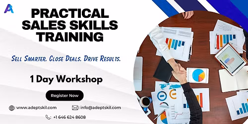 Practical Sales Skills Training\u2013Virginia Beach,VA | In-Person & LiveVirtual
