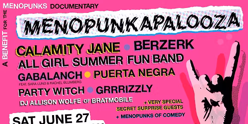 MENOPUNKAPALOOZA!