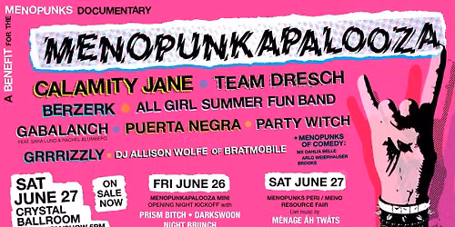 MENOPUNKAPALOOZA!