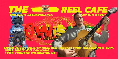 Qwister Solo 2 Nights @ The Reel Cafe \/ Wilmington, NC