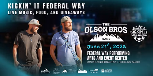 The Olson Bros Band at the Kickin' it Federal Way Festival