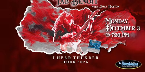Tab Benoit - I Hear Thunder Tour 2025 with Jesse Dayton
