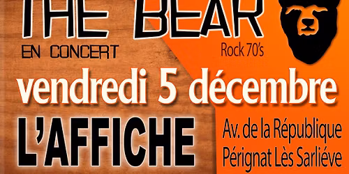 The Bear \u00e0 l'Affiche