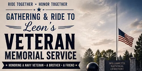 Friday- Leon Military Service Ride