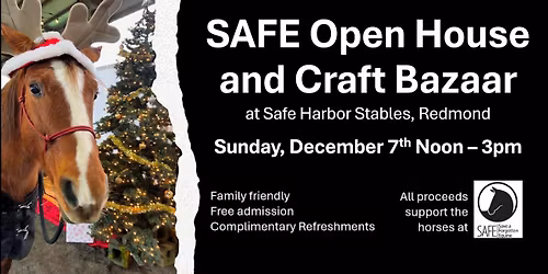 SAFE Open House and Craft Bazaar