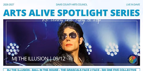 MJ The Illusion \u2013 Tribute to Michael Jackson | Davie County Arts Council 