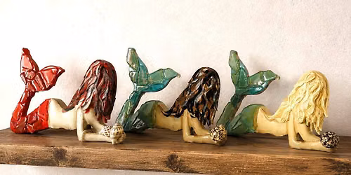 Sea Glass Resin Mermaid Workshop