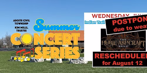 Summer Concert Series with The Hubie Ashcraft Band