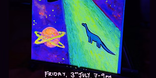 Paint n\u2019 UltraViolet: Jurassic Abduction!