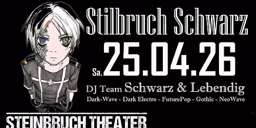 Stilbruch Schwarz mit dem Schwarz und Lebendig DJ-Team