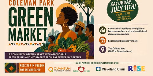 Coleman Park Green Market