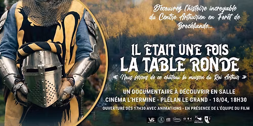 Cin\u00e9ma - Il \u00e9tait une fois la Table Ronde