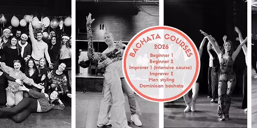 Learn to dance bachata with BachataUme\u00e5 2026 (all courses) 
