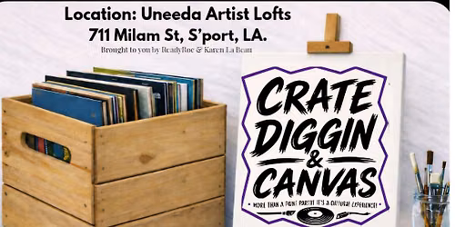 Crate Diggin & Canvas: Summer Fun Edition