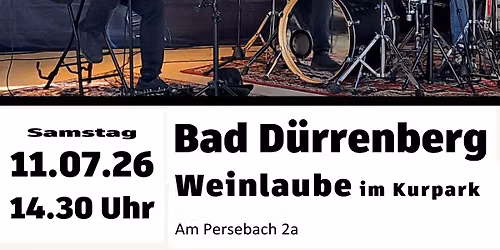 2von5 live in Bad D\u00fcrrenberg - Weinlaube Open Air