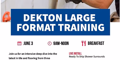 Dekton Large Format Training