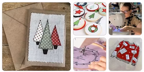 Festive Free Motion Stitching Workshop