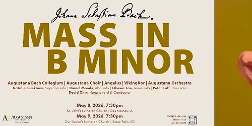 Augustana Bach Collegium: Bach Mass in B minor