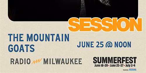 Studio Milwaukee Session with The Mountain Goats
