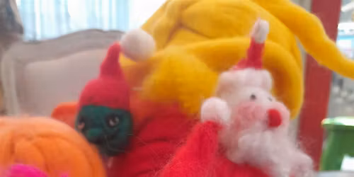 Felted Santa Workshop with Vicki Clissold