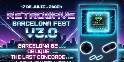 RETROWAVE BARCELONA FEST V3.0