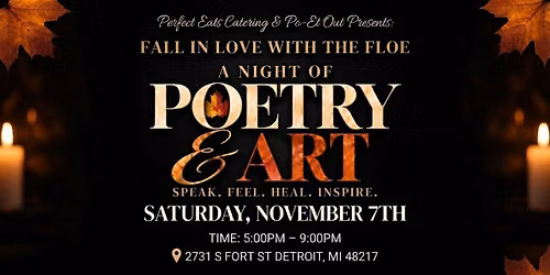 Fall in Love with the F.L.O.E. | An Evening of Poetry, Art & Community