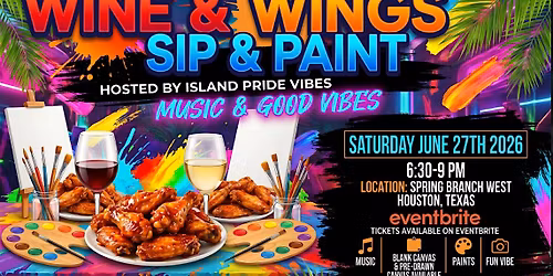 Wine & Wings Sip & Paint