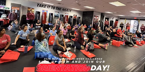 Orientation Day - Summer Challenge 2026!