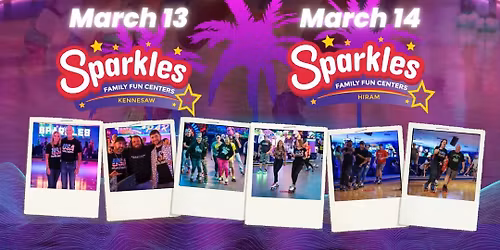 USA Shuffle Skate Friday Sparkles Kennesaw