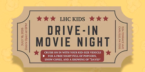 LHC Kids Drive-In Movie Night