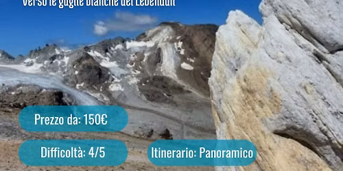 Verso le Guglie Bianche del Lebendum 