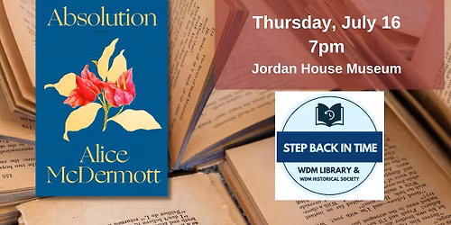 Step Back In Time Book Group: Absolution