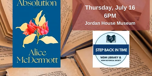 Step Back In Time Book Group: Absolution