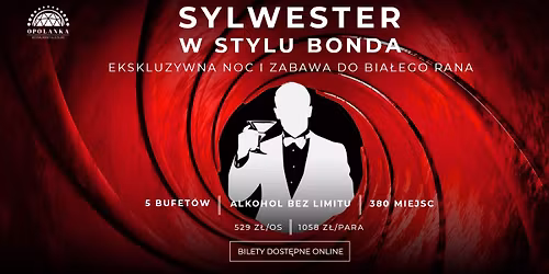 Sylwester w stylu Bonda w Opolance