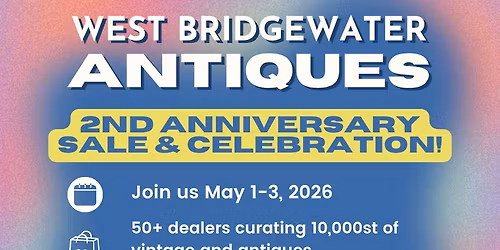 WB Antiques 2nd Anniversary Sale and Celebration