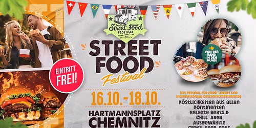 Street Food Festival Chemnitz 2026 \u2600\ufe0f Eintritt Frei