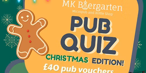 Pub Quiz (supporting MK Food Bank) Christmas Edition!