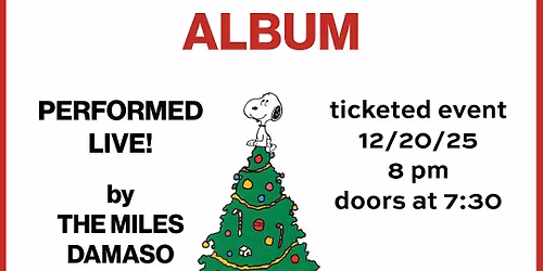 A Charlie Brown Christmas performed live by The Miles Damaso Trio